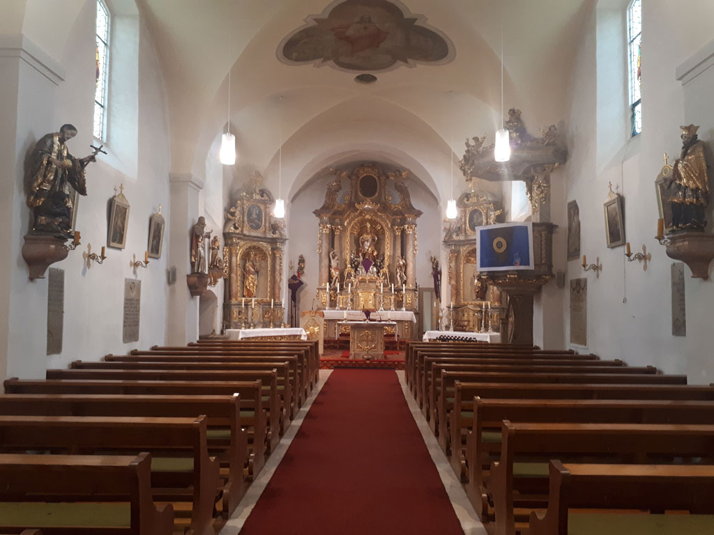 Kirche Illkofen Innen